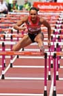 Jessica Eniss-Hill in the 100 metres hurdles,  2013 IAAF Diamond League, Sainsbury's Anniversary Games, Queen Elizabeth Olympic Park, London.